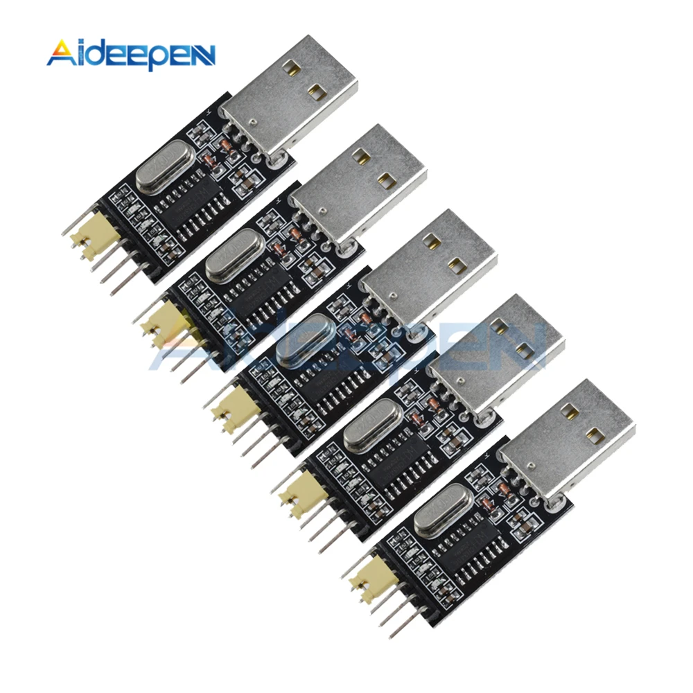 5 шт. USB в TTL преобразователь UART модуль адаптера CH340G CH340 3 В замена Pl2303 CP2102|Детали и