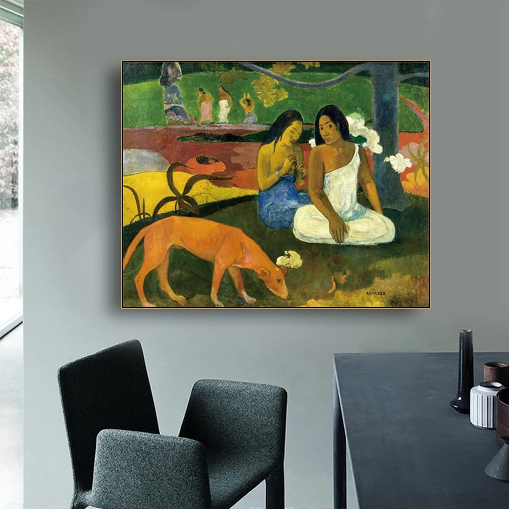 Aredistrict Paul Gauguin знаменитая масляная Картина на холсте постеры принты Гостиная Декор стен для дома художественная живопись украшение дома картина