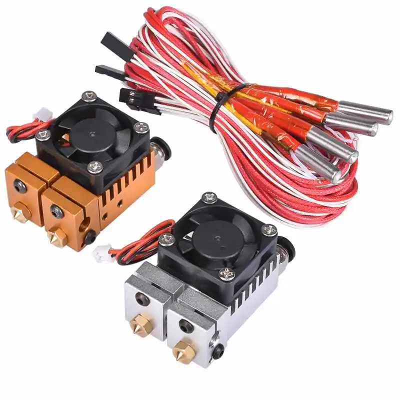 3D Chimera Hotend набор двухцветный 2 в Out экструдер мульти-экструдер все металлические V6