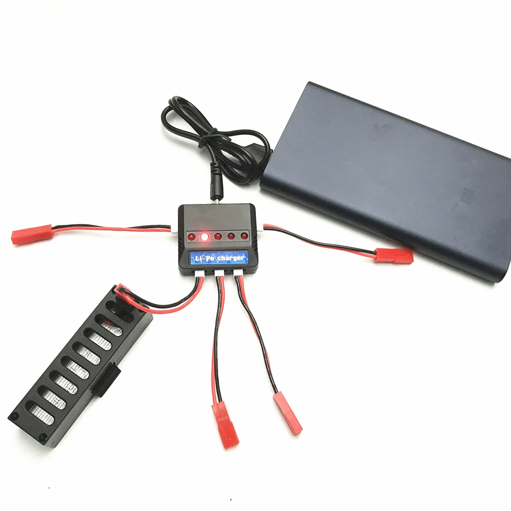 Аккумулятор 3 7 в 600 мА/ч и зарядное устройство для JY018 GW018 EACHINE wifi Квадрокоптер rc drone