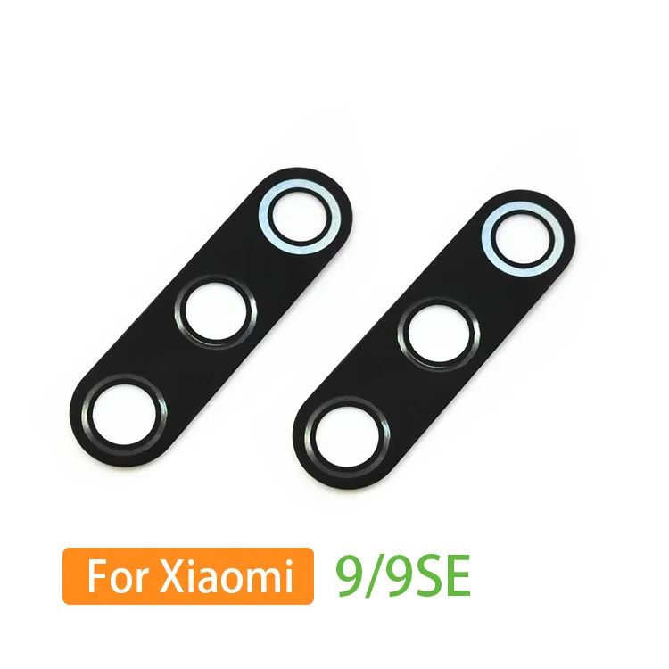 

100pcs/lot New Camera Glass Lens For Xiaomi 9 Mi 9 9 Se Rear Bcak Camera Glass Cover Self-Adhesive Sticker
