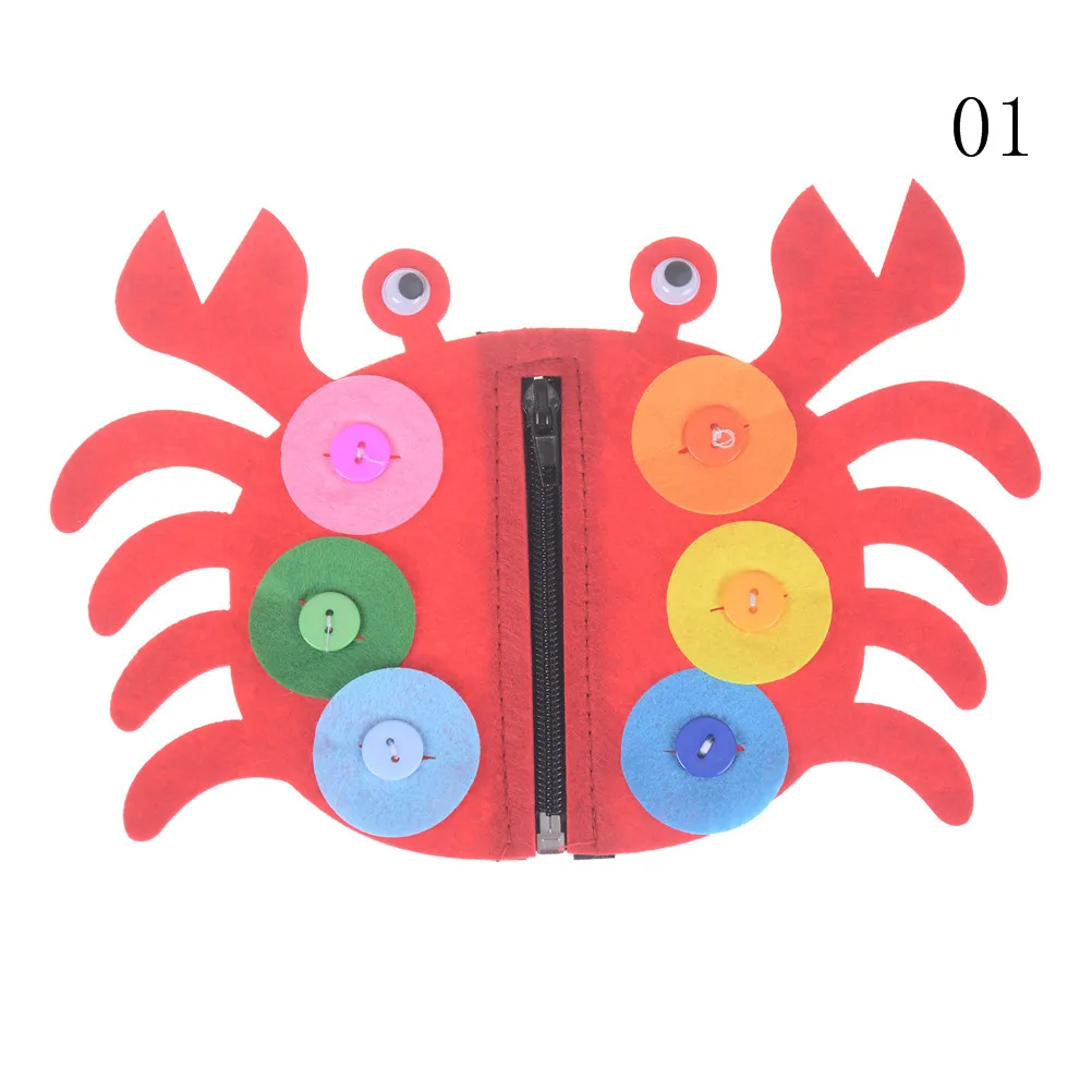 

Learning Dressing Training Recognition Teaching Educational Toys Gift Kids Assembling Puzzles Jigsaw Zipping Buttons kids toy