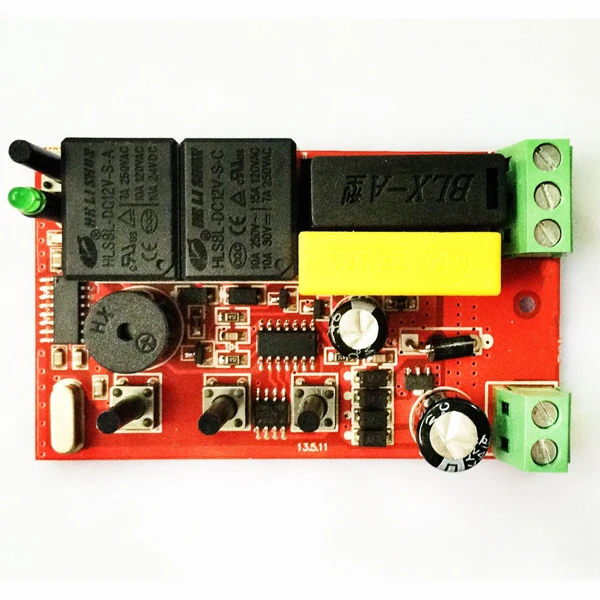 AC 220V беспроводной пульт дистанционного управления выключатель трубчатый