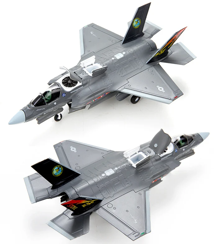 1: 72 F35B истребители металлическая модель самолета F-35 молния II самолет для коллекции детские подарки коробка