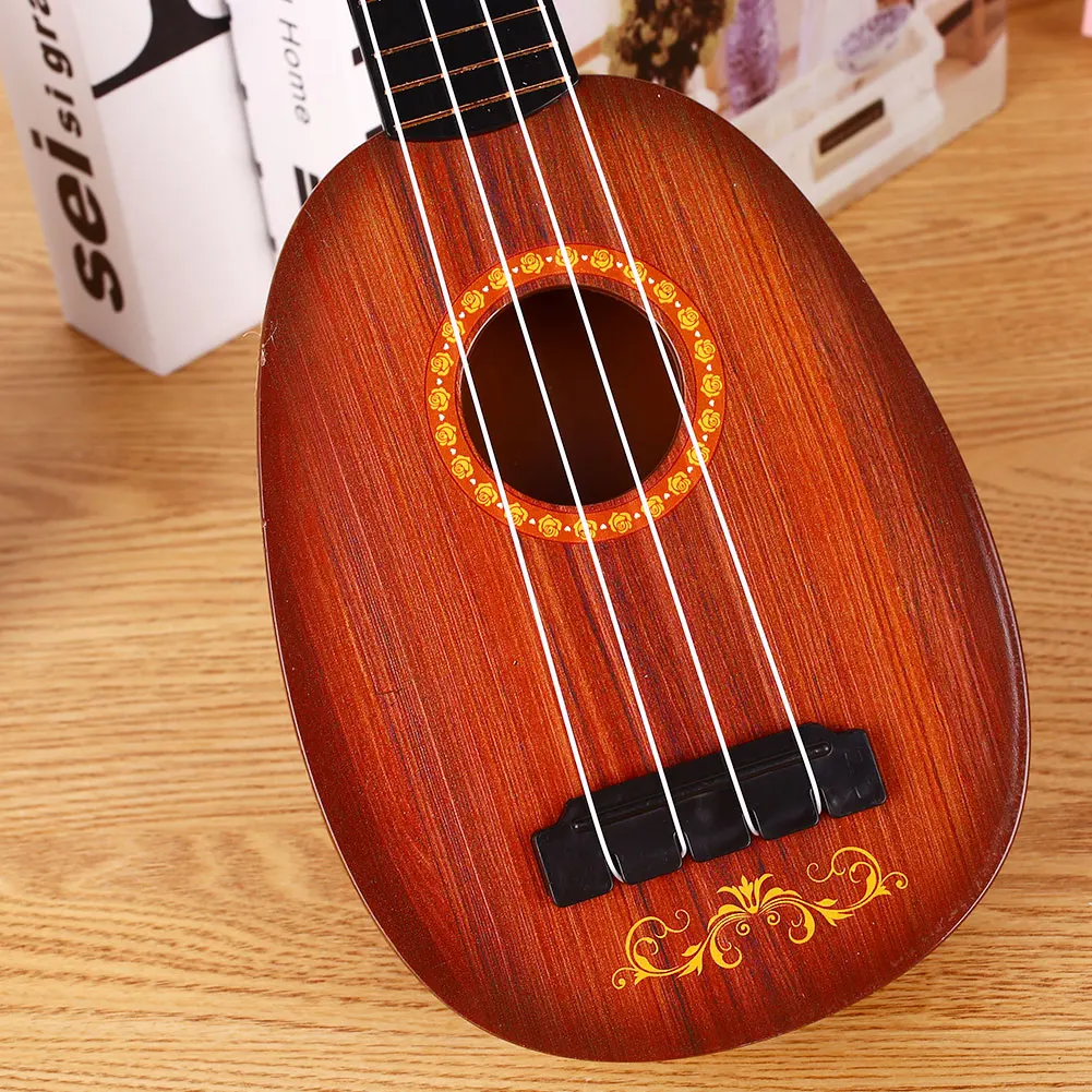 41 см деревянные Ukelele гитарные игрушки Детские 4 струнные акустические Ukelele гитарные ra разработка моделирование Подарочный инструмент