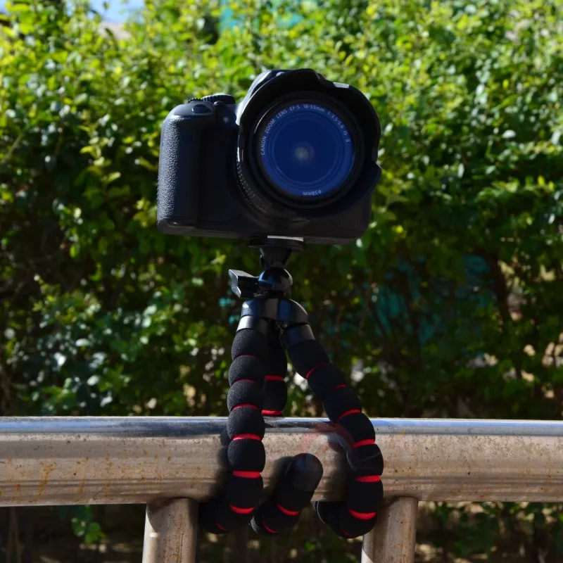 Большой Размеры осьминог штатив с держатель Gorillapod монопод для Gopro SJCAM Yi 4 К Nikon Canon