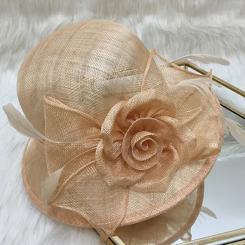 StyleA Весенне-летние модные фетровые шляпы, элегантные британские льняные королевские шляпки Ascot, женские уличные солнцезащитные козырьки для девушек H6627 - Цвет: StyleA