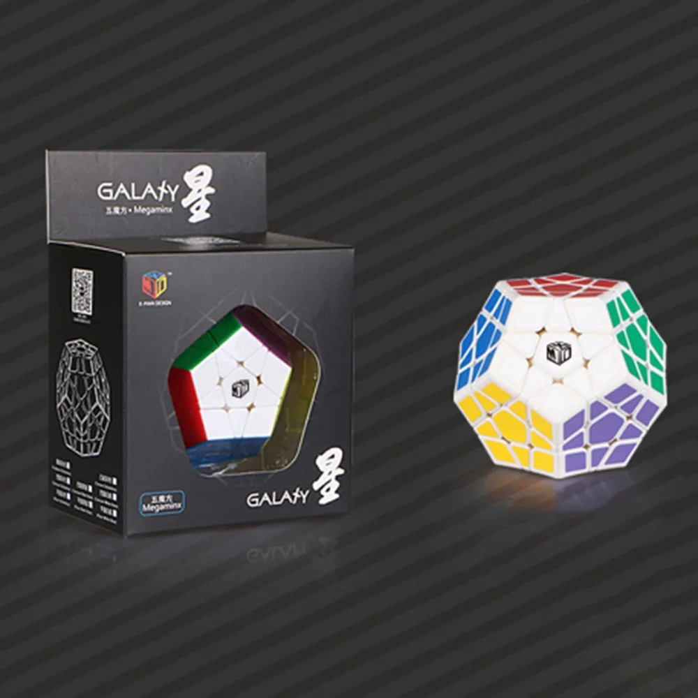Brand New Arrival Qiyi Galaxy Concave Brain Teaser Dodecahedron Magic Cube Speed Twisty Puzzle Toy for Adult Children | Игрушки и хобби