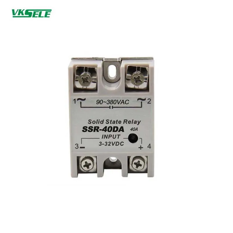 SSR 40DA dc управление 220 v 40a твердотельное реле|Реле| |