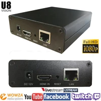 u8vision h 264 hd video encoder for live streaming support rtmprtmpssrtrtsptsudprtpmulticastunicast hdmi compatible