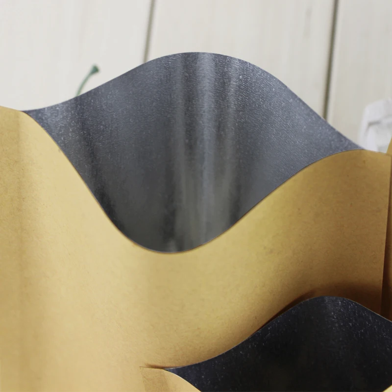 Food Packaging Bags Vacuum Pouches Kraft Paper 100pcs 5 Sizes Compression Type Foil 13 Wire Kitchen | Дом и сад