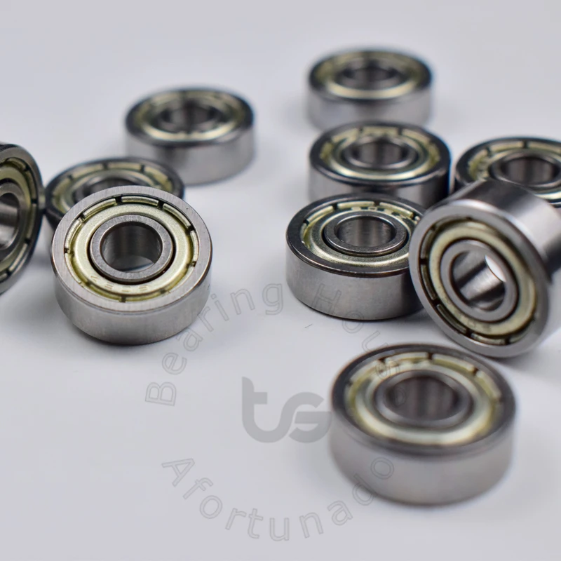 605 605ZZ подшипник 5*14*5 (мм) 10 штук Бесплатная доставка ABEC 5 подшипники металлическим