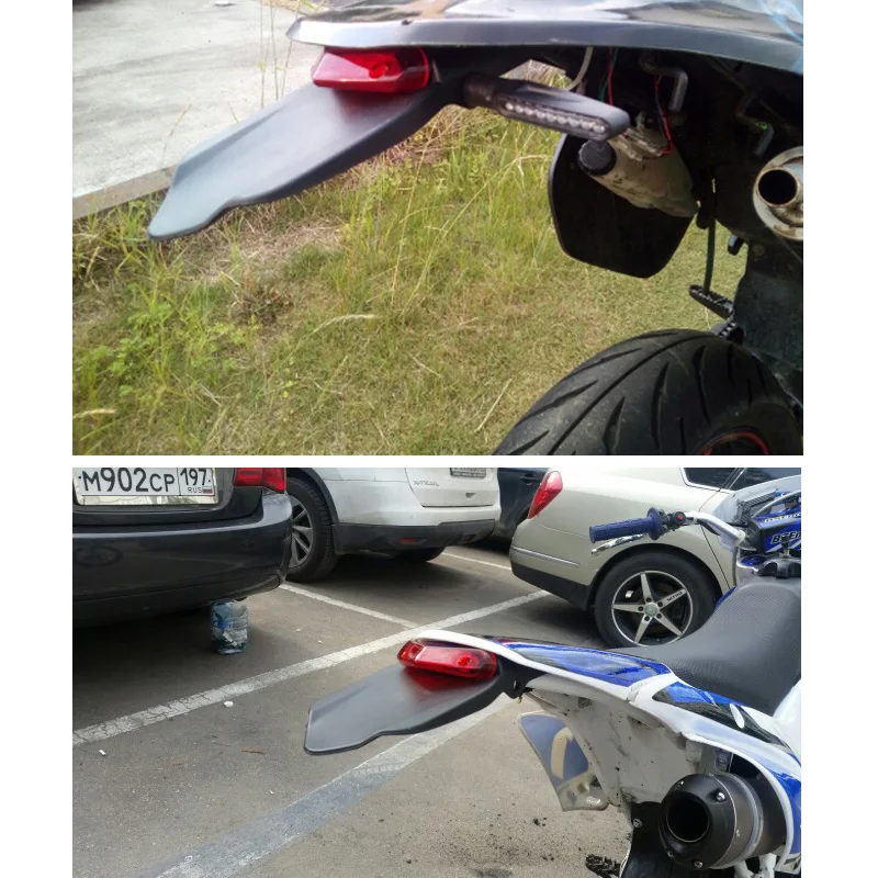 Защита от грязи для внедорожного мотоцикла и эндуро красная мотоциклетная