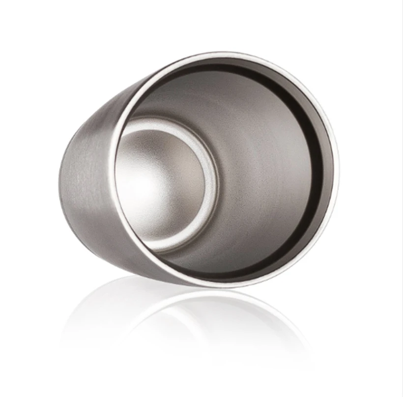 Стакан с порошковым покрытием автомобильная кофейная кружка из нержавеющей