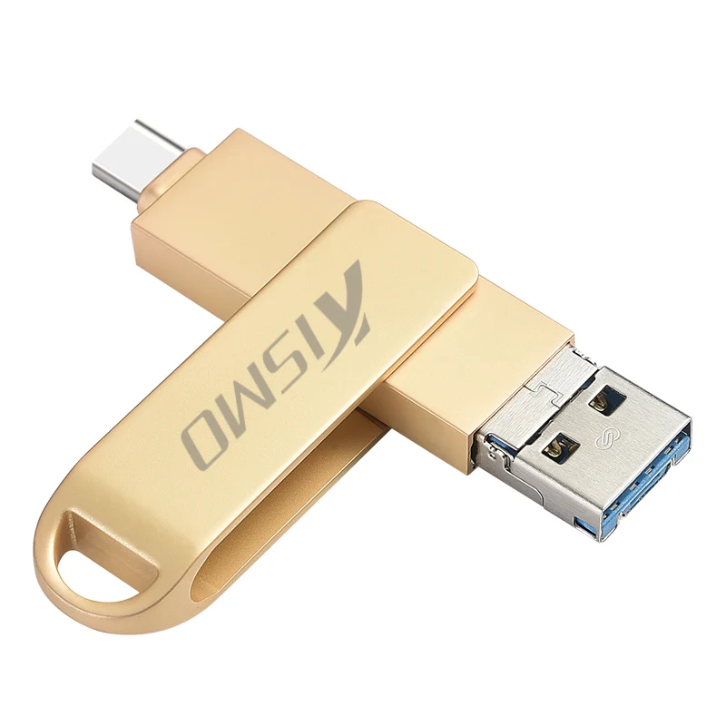 Kismo Micro USB OTG флеш-накопитель USB3.0 Тип-C USB флэш-накопитель для samsung S8 S9 HuaWei P10 P20 Mate10 S6 S7 край телефонов на базе Android