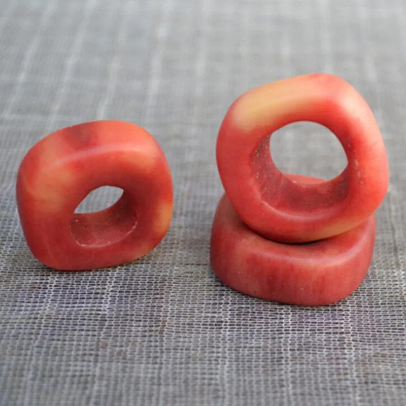 WEIYU Classic Handmade Carved Irregular Shape Tibetan Yak Bone Circle Pendant Beads For DIY Sweater Necklace Jewelry Accessories | Украшения