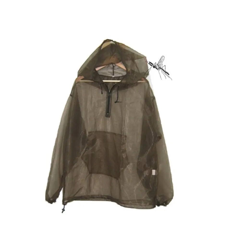 

Aventik Mosquito Jacket Cloth Super Fine Mesh Super light One Size For All Full Face Hood Keep Safe Cool UV Protection Great