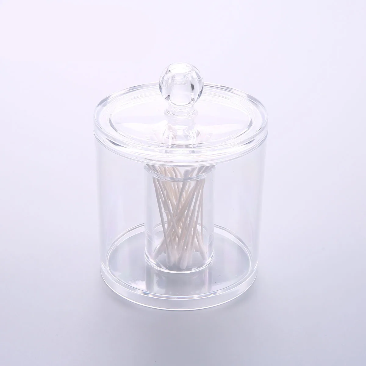 Однослойный многоцелевой ватные палочки Организатор хлопок колодки держатель