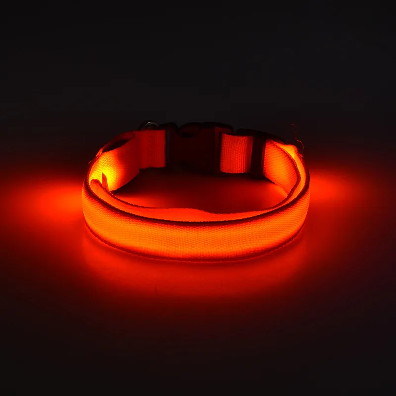 Ошейник FG02 для маленьких собак с двойной подсветкой|dog cat collar|led collarpet led collar |