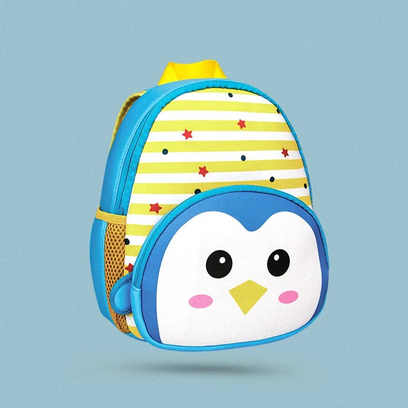 Little Penguin Плюшевые рюкзаки детские сумки животные мультфильм кукла детские игрушки для детей Девочка Мальчик сумка на плечо для детского сада - Цвет: Little Penguin