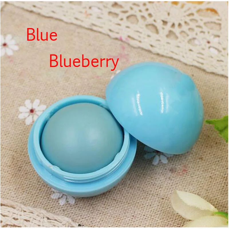 Blue Bittb, 12 шт., милый бальзам для губ шариковый, вкус, бальзам для губ, набор, фруктовый ароматизатор, губы, Smacker, натуральный органический, Уход за губами, губная помада, инструменты для макияжа - Цвет: Blue