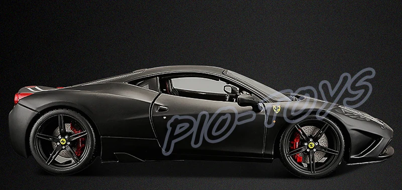 Новое поступление роскошный подарок 458 SP 1/18 сплав модель украшения автомобиля игрушки автомобили статические литье под давлением для взрослых фанатов любимый подарок предмет