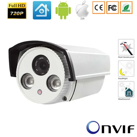 720PP/960P/1080P Bullet Securiy IP-камера видеонаблюдения Onvif HD-камера P2P IR Cut Night Vision