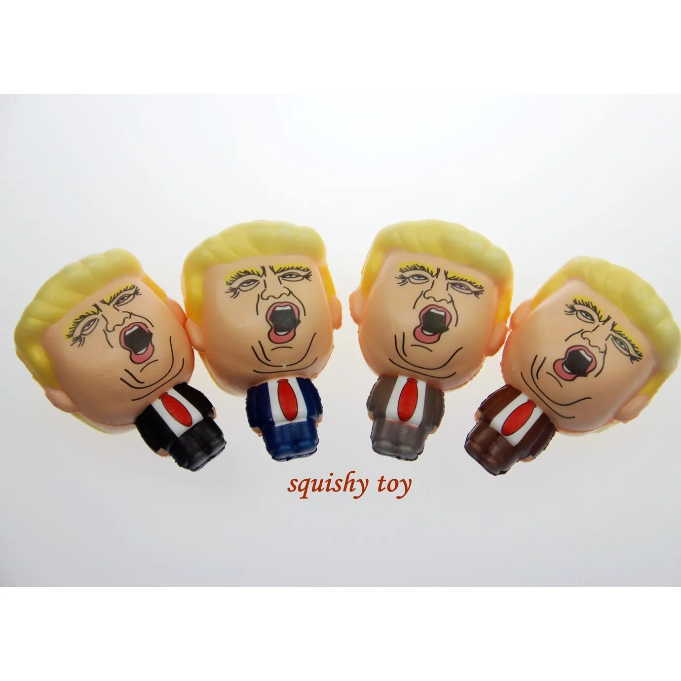 1 шт. мягкое Медленное Поднятие игрушки Дональд Трамп форма PU пена антистресс