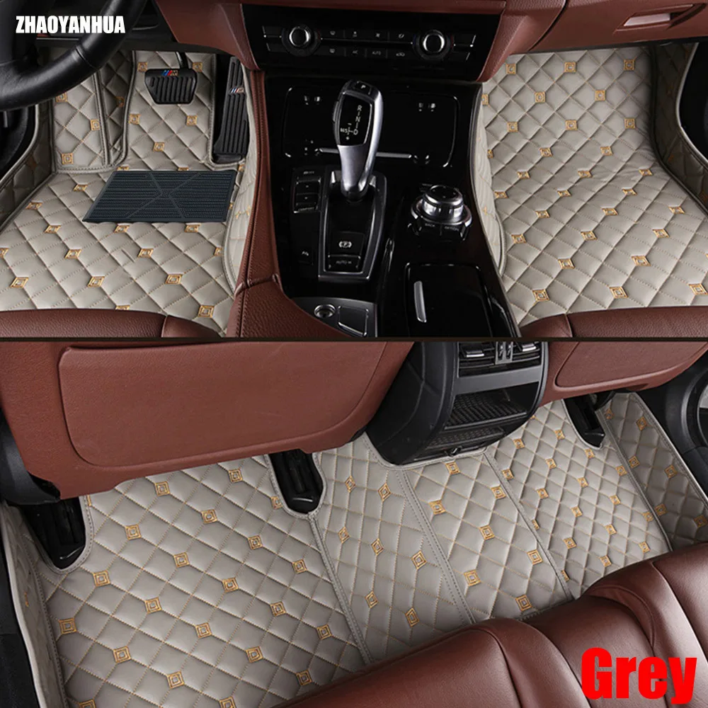 

ZHAOYANHUA Car floor mats for BMW 7 series E65 E66 730Li 735Li 740Li 745Li 750Li 760Li 730i 735i 740i 745i 740d 6D carpet liners
