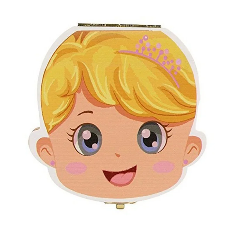 Дети мальчик девочка английский хранения Коробки Цвет Краски зуб поле молочных