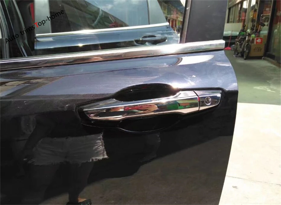 Yimaautotrims хромированная Автомобильная дверная ручка Защитная крышка Накладка