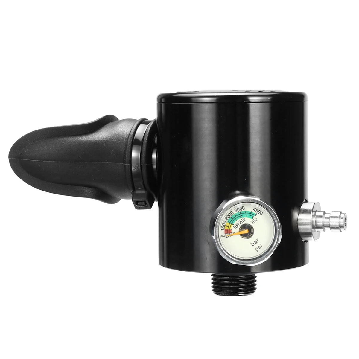 Valve Head Мини-баллон с кислородом для подводного плавания, оборудование для подводного плавания и подводного дыхания, адаптер с клапанной головкой, мундштук - Цвет: Valve Head