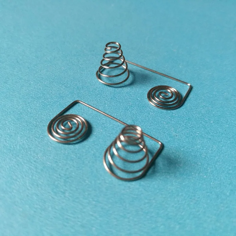 Двойная пружинная коробка для батарей типа АА положительный и отрицательный