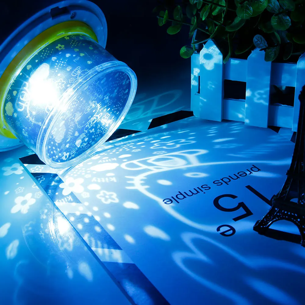 Led звездное небо Волшебная звезда планета Луна проекционный ночник Космос