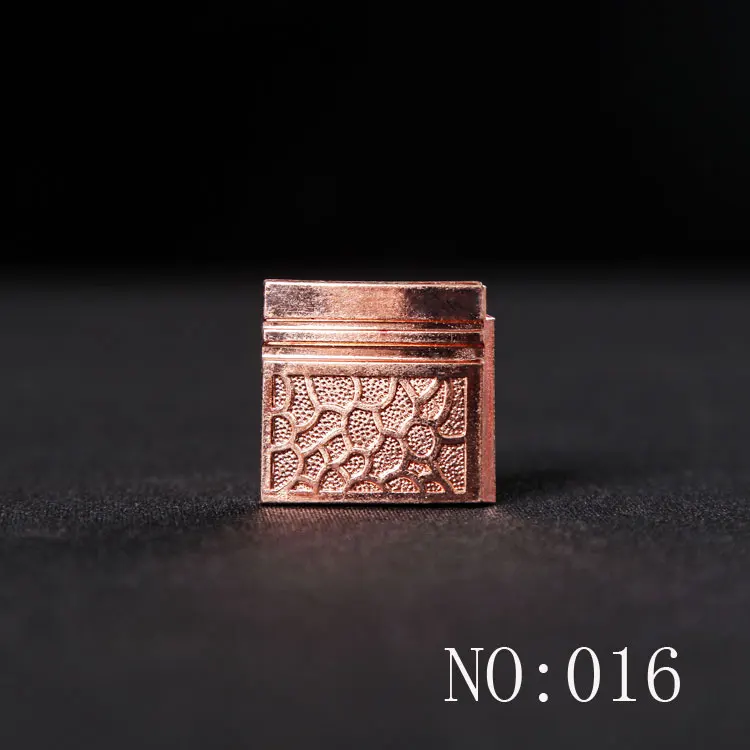 NOO16 Samurai knife accessories-Habaki Sword clip Alloy material Variety of options 1-22 AA - Цвет: NOO16