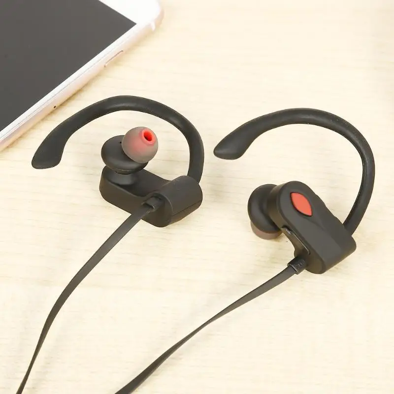 А4 Bluetooth наушники с шейным ремешком IPX7 водонепроницаемые беспроводные микрофоном