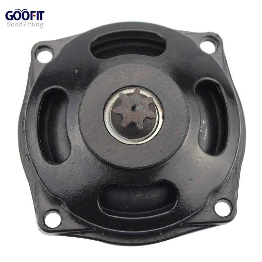 Коробка передач мотоцикла GOOFIT с 7-зубчатой цепью T8F для карманного велосипеда