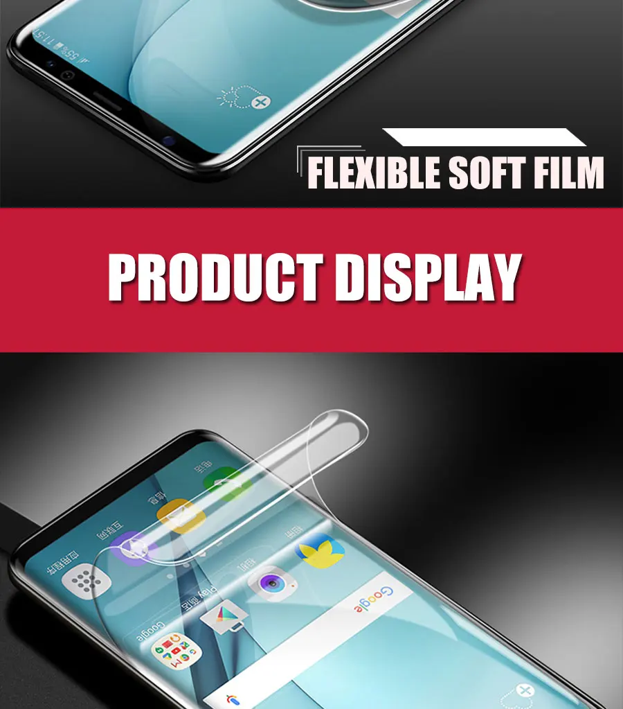 9D изогнутая мягкая пленка для samsung Galaxy S8 S9 Plus Note 8 9 S7 Edge A6 A8 Plus Защитная пленка для экрана чехол