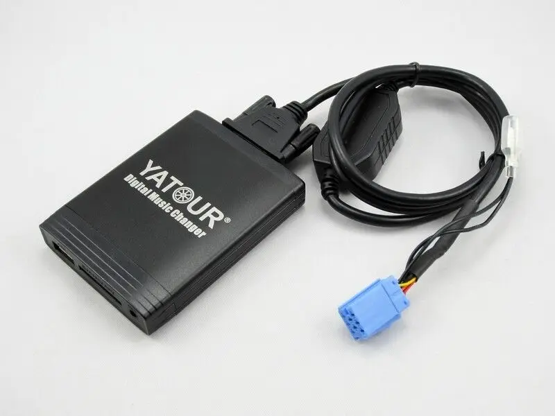 USB SD адаптер 3,5 мм Aux MP3 Changer подходит для Renault Scenic-2-II 2003-2008