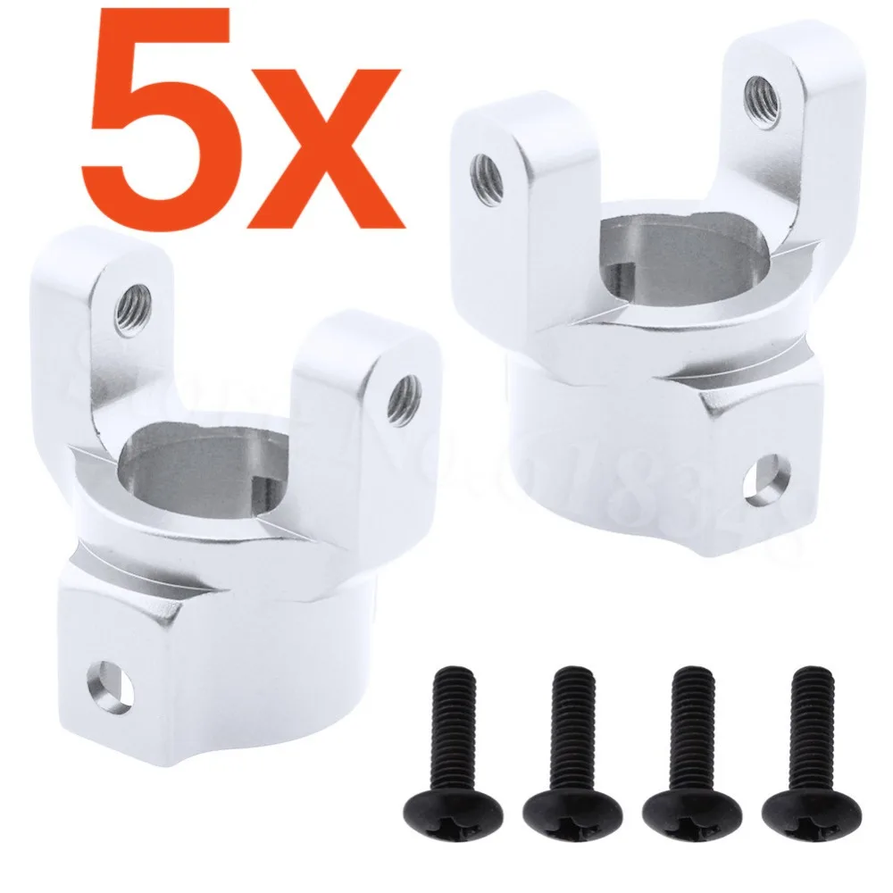 5 пар для HSP Pangolin 94180 180003 (18006) Алюминиевый сплав держатель колесиков L/R 1:10 RC Rock Crawler