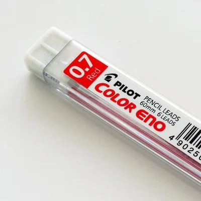refill red 1 шт. японский пилот 0,7 мм стираемая ручка карамельного цвета карандаш механический карандаш для школы и офиса канцелярские принадлежности kawaii - Цвет: refill red