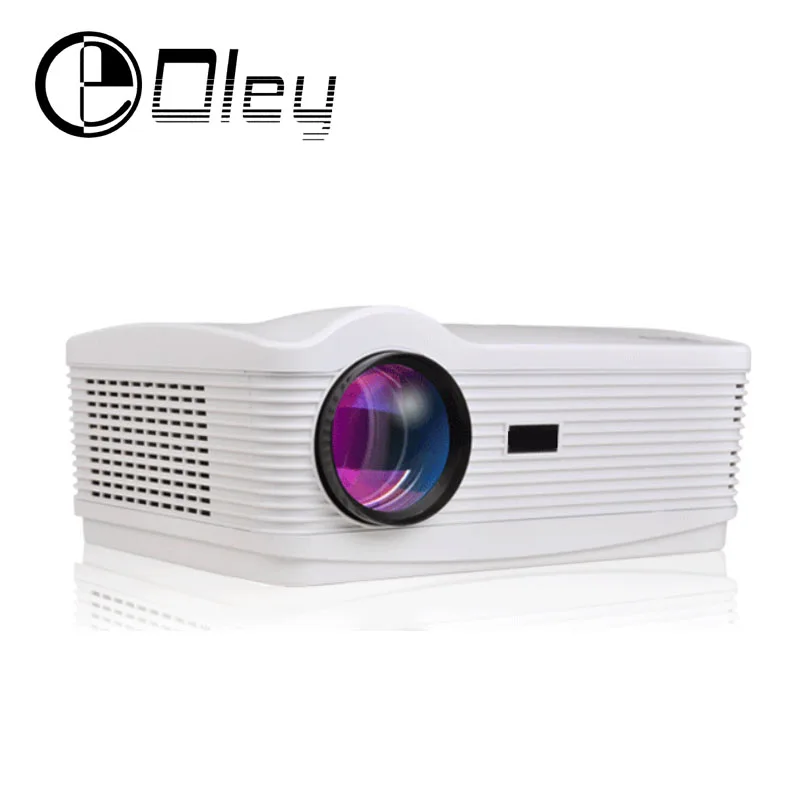 OLEY портативный мультимедийный домашний кинотеатр HD проектор HDMI 5500 люмен 1280*800