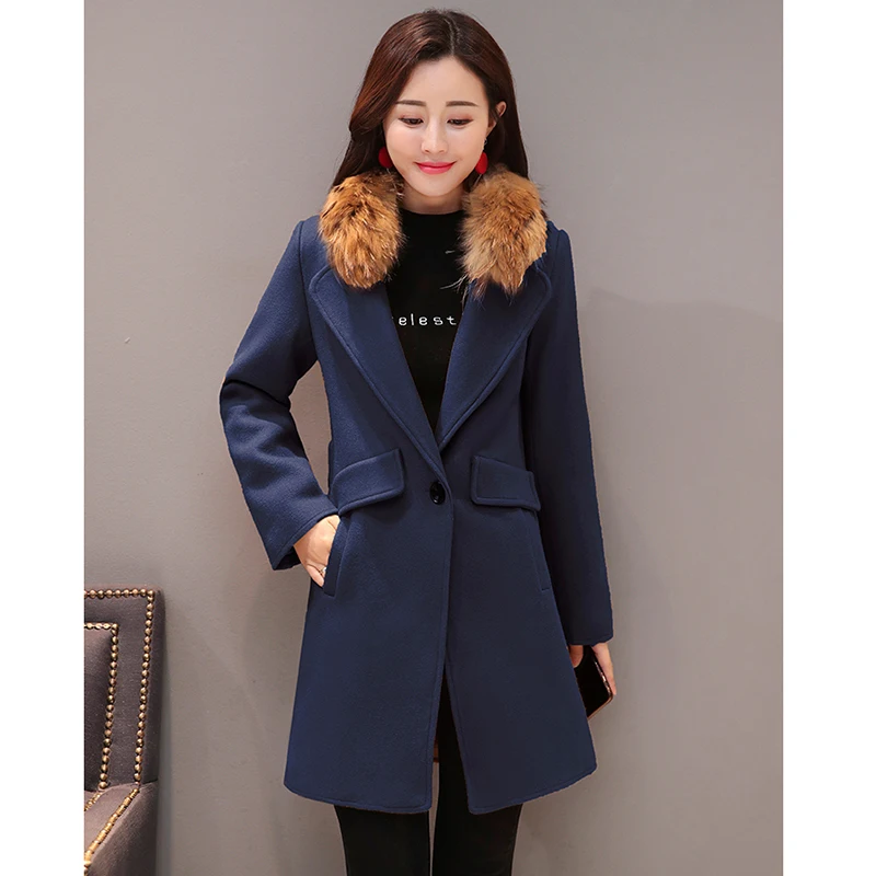 Осень Зима Новый плюс размер красный плащ пальто для женщин 2019 корейский плотное