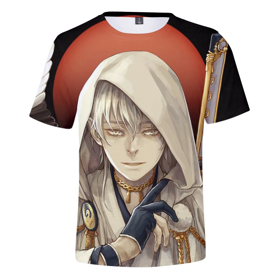 Aikooki новые katsugeki Touken Ranbu 3D Футболка Мужская/женская летняя обувь модные Harajuku аниме