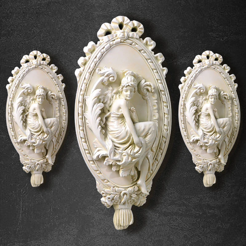 Современная подвесная скульптура фрески украшения из смолы художественная