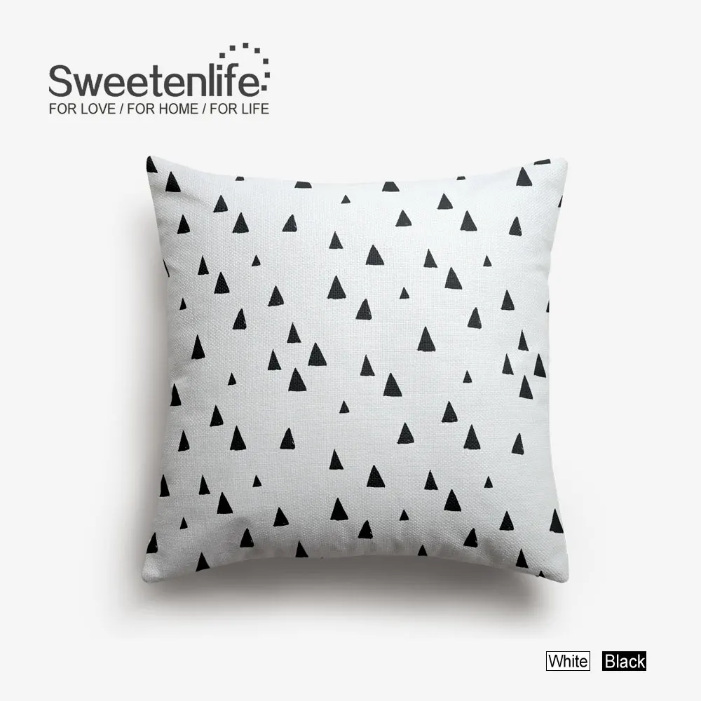 Sweetenlife 45x45 см и 30x50 креативная наволочка геометрической формы для оформления дома