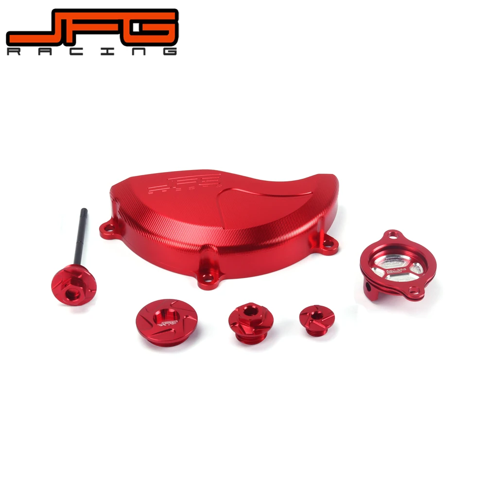 Крышка масляного фильтра двигателя CNC масляный винт щуп набор Dip для Honda CRF250R CRF 250R
