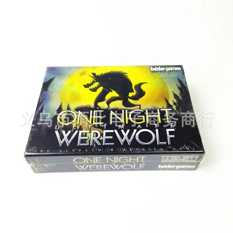 One Night Ultimate Werewolf Daybreak Alien werewolf deluxe edition оборотень kill игра для взрослых настольные