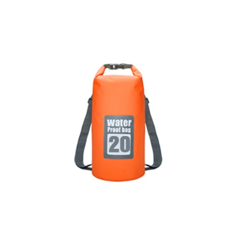 Orange 20L 5L/10L/15L/20L/30L плавательные водонепроницаемые сумки для хранения сухой мешок для каноэ каяк рафтинг на открытом воздухе спортивные сумки для путешествий комплект оборудования - Цвет: Orange 20L
