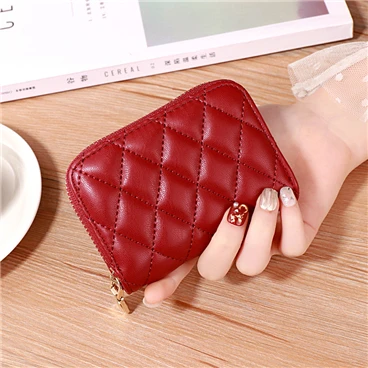 Type A wine red ID/Bank/кредитный держатель для карт кошелек для женщин/мужчин красный/зеленый/розовый/черный чехол для карт женский/мужской из искусственной кожи 9 бит бизнес-держатель для карт - Цвет: Type A wine red